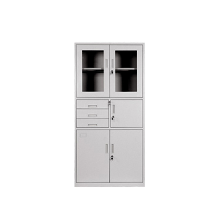 High Quality Hospital Furniture Stainless Steel Medical Instrument Cabinet Storage Locker Office Cabinets